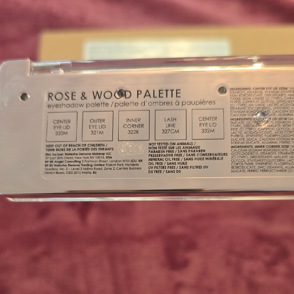 Natasha Denona Rose & Wood Eyeshadow Palette - - Picture 6 of 7
